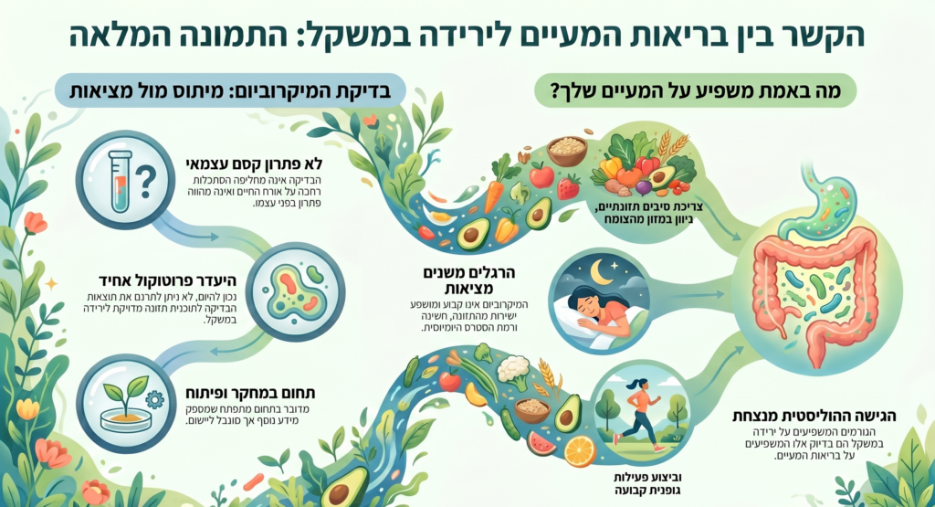 אינפוגרפיקה בריאות מעיים